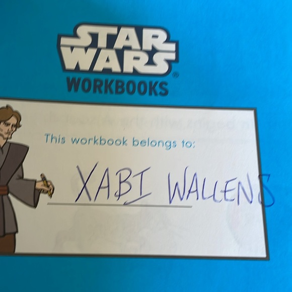 2 Star Wars Workbooks Preschool ABC Fun & Kindergarten Phonics & ABCs - Picture 6 of 14